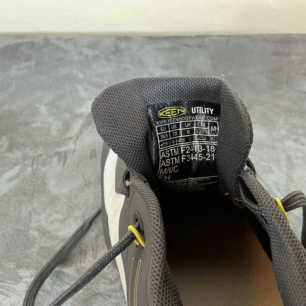 Keen Utility Speed Works Konnect Fit ReGen 7 D Steel Toe Work Shoes UK6 Eur 39.5